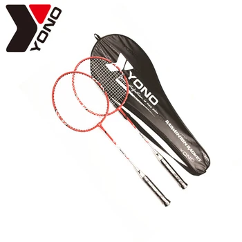 

YONO Aluminium alloy Professional Badminton Rackets Light Weight Sports Badminton Rackets With Bag Random Color