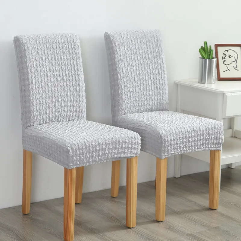 Style-9 Christmas Decor Dining Room Chair Cover Washable Removable Stretch Seat Cover Chair Covers Universal Size Seat Slipcovers - Цвет: Style-9