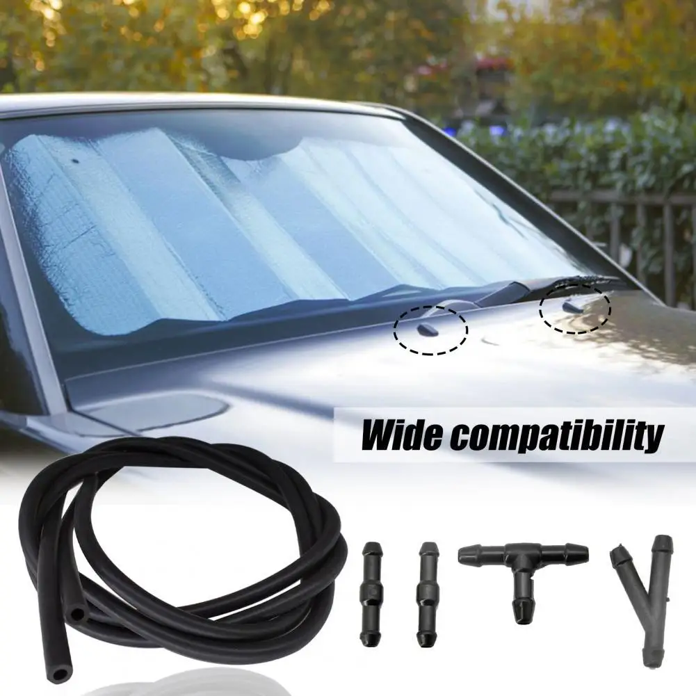 

Washer Wiper Spray Efficient Wide Application Rubber Car Windshield Washer Nozzle Hose for Car