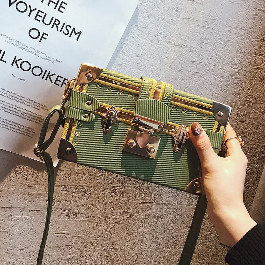Для женщин сумка через плечо в стиле ретро с защитной крышкой Курьерские сумки небольшой площади посылка багажник сумки кошелек сумка через плечо Sac A Main Femme#20