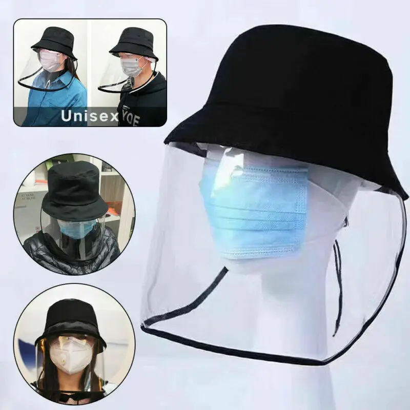 

Anti-spitting Protective Cap Cover Outdoor Fisherman Hat Splash-Proof Unisex