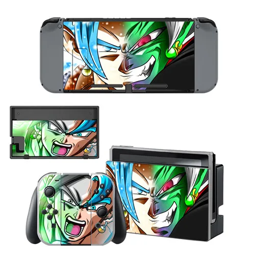 Виниловые наклейки Dragon Ball Super Goku для nintendo, сменные наклейки для nintendo, консоли NS и контроллеров Joy-Con - Цвет: YSNS0669