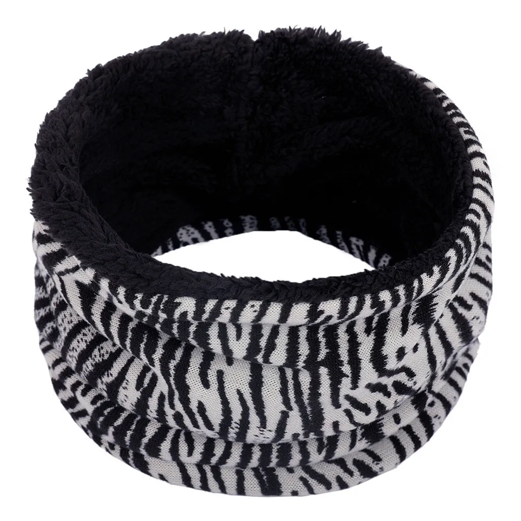 

KLV Unisex Contract Color Snood Neck Warmer Scarf шарф бандана bandana poncho снуд snud Fleece Knitted Scarf free shipping #4