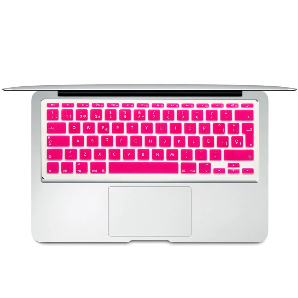 Espainol крышка клавиатуры для macbook air 11 дюймов EU-Enter A1465 A1370 крышка клавиатуры ноутбука силиконовая защитная пленка