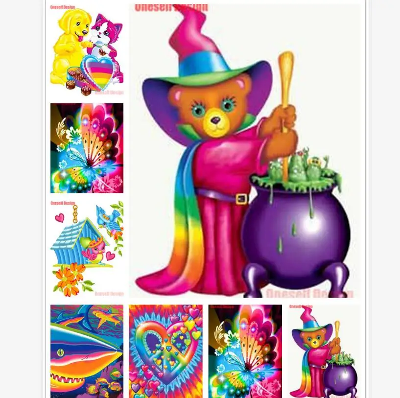 Алмазная 5d Вышивка на Хэллоуин Мультяшные животные алмазная живопись