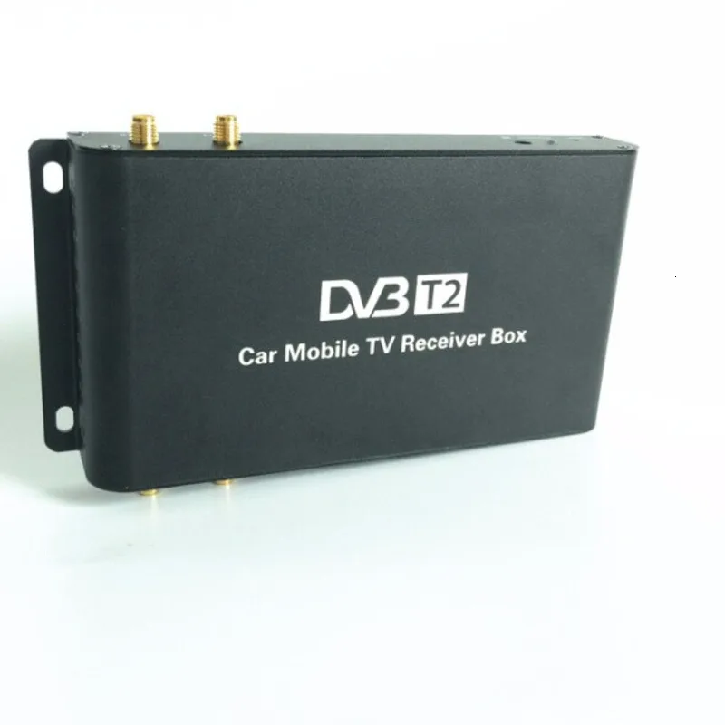 Передача 180-200 км/ч 4 антенны DVB T2 автомобиль 4 цифровой мобильный чип радио HD 1080 P ТВ приемник DVB-T2 автомобиля