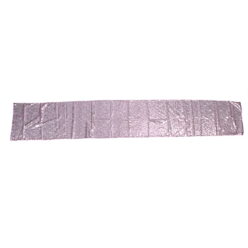 

Rectangle Sequin Tablecloth Banquet Table Runner Wedding Reception Party Decor, #1 Rose Gold