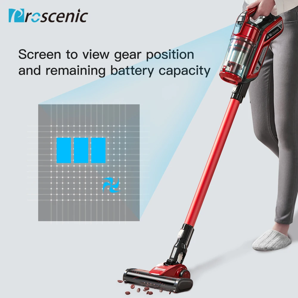 Proscenic I9 Snoerloze Stofzuiger Stok En Handheld Vacuüm Met 22Kpa  Krachtige Zuigkracht \u0026 Wall Mount, 45 Minuut Blijvende Tijd|Vacuum  Cleaners| - AliExpress