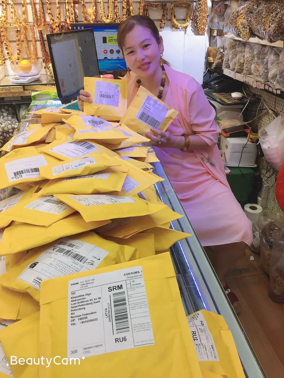Европейский отдых стиль капли воды doubao Натуральный Янтарный ожерелье импортируется из польского времени счетчик вкуса подлинной N005