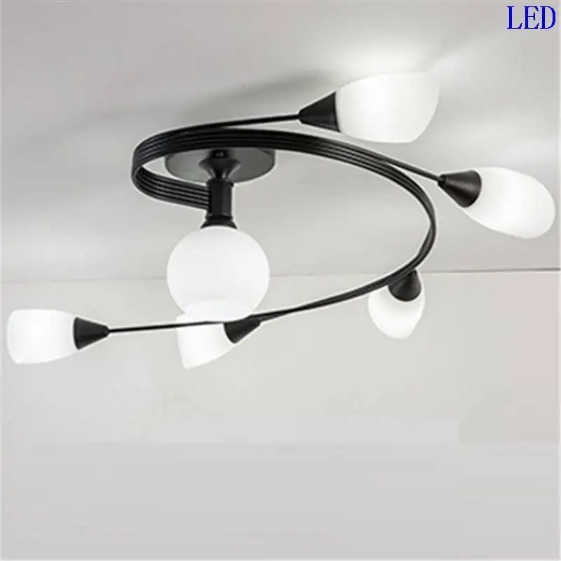 Современный Avize Moderne для гостиной Luminaria Deckenleuchte De Plafon Plafondlamp Lampara Techo Plafonnier потолочный светильник