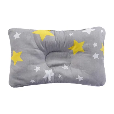 J Newborn Appease Sleep Pillow Kid Care Cartoon Pillows Printing Prevent Flat Head Shape Cushion Baby Head Protection Soft Cushion - Цвет: J