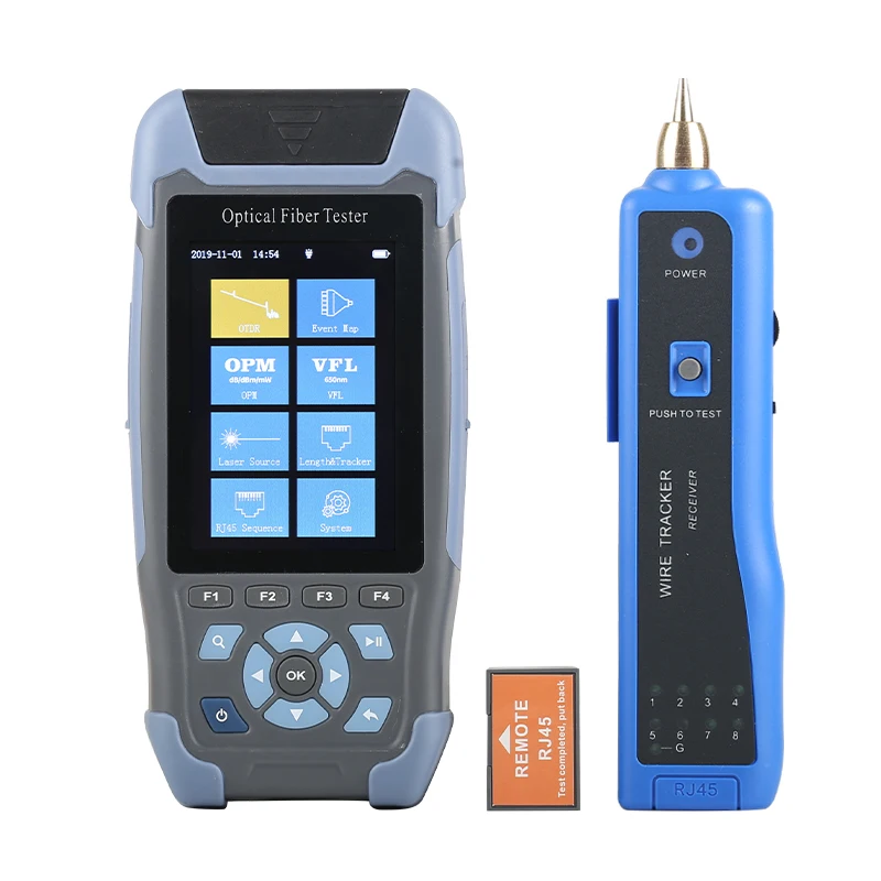

AUA900A High Accurate OTDR mini pro optical time domain reflectometer 1310nm and 1550nm fiber optic APC Port 3m to 64km 24/22dB