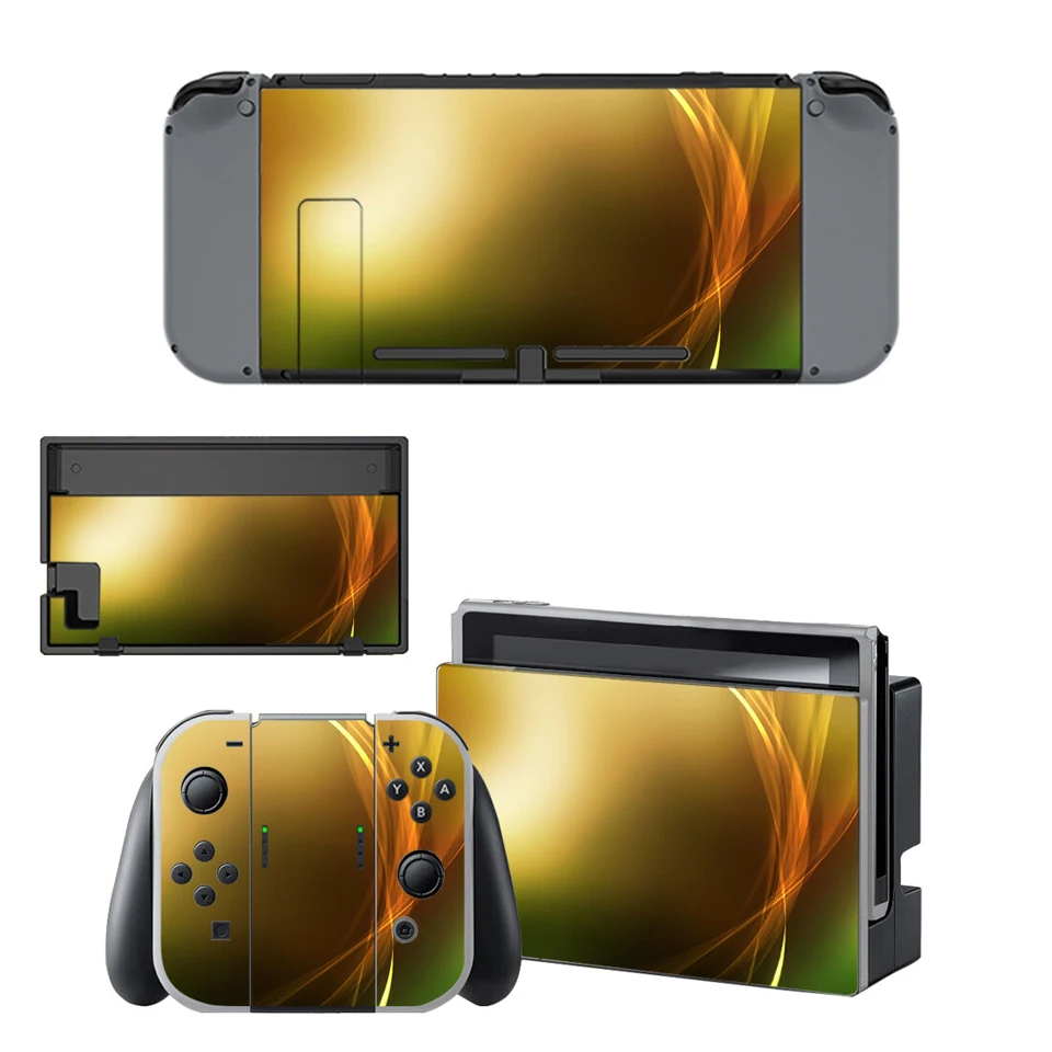 Виниловая наклейка на кожу для nintendo Switch Console Joy-Con Dock Skin Set