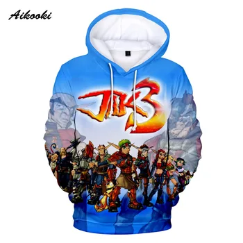 

2020 3D Game Jak And Daxter Hoodies 3D Anime boys/girls Hoodie Sweatshirt 3D Printed Jak Daxter Autumn Cartoon Pullovers Jackets