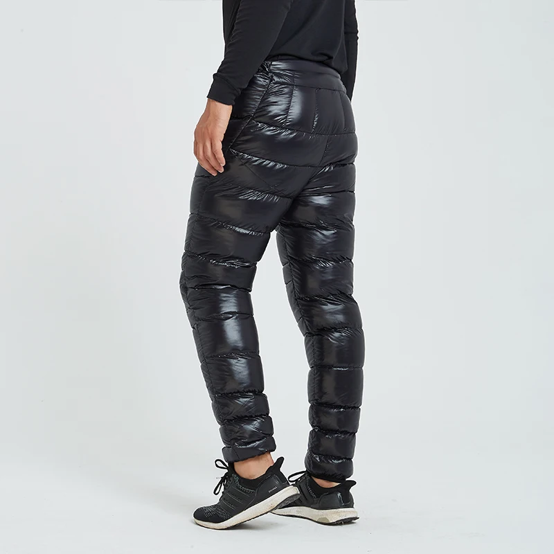 Уличные утепленные ультралегкие штаны/брюки HIGHROCK V024 FP700 90% с белым гусиным пухом