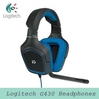 

Logitech G430 7.1 Wired Headsets Surround Gaming Headphones with Noise-cancelling Mic for All Gamer for Windows PS4 or Xbox