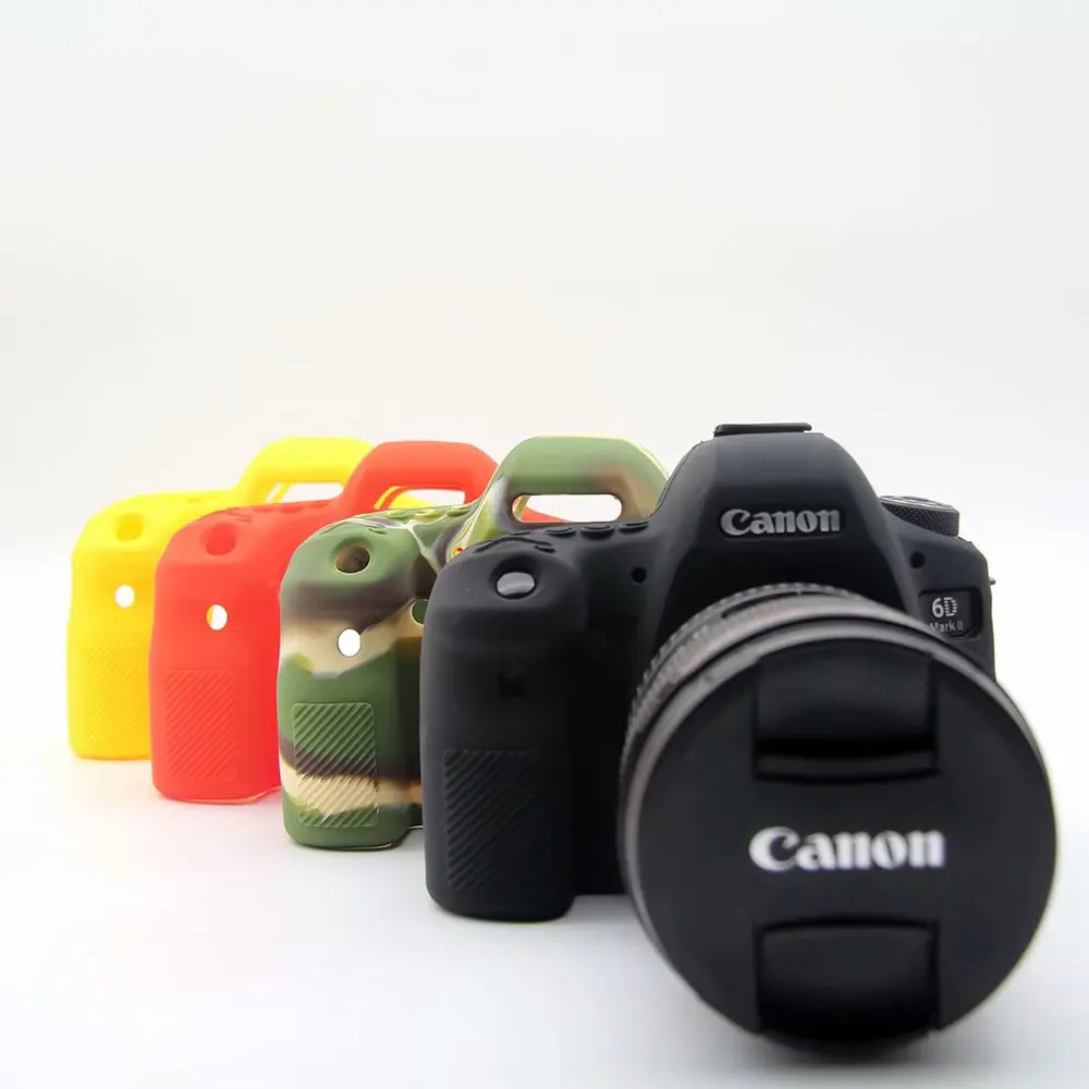 Мягкая оболочка из силиконового каучука чехол для камеры чехол для Canon 6D Mark II EOS 6D