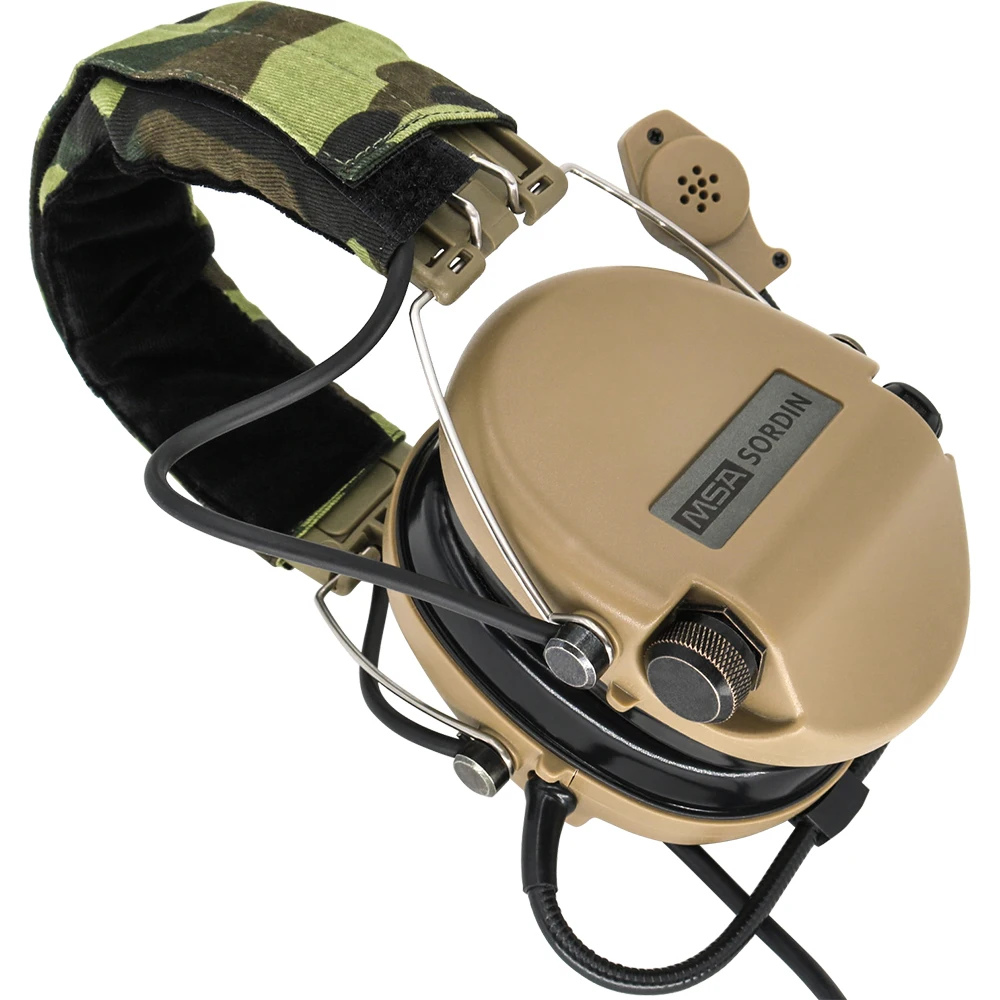 Sordin Tactical Headset Hunting Earphone Airsoft Military Standard Headset Noise Canceling Earphone  Shooting Headphone