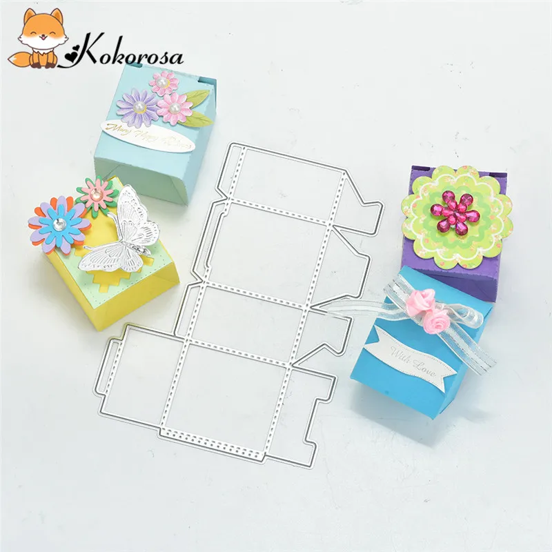 

Kokorosa Cutting Dies Metal Die Cuts Box Envelop Die Scrapbooking Card Making Album Embossing Stencil Decor Dies Diecut