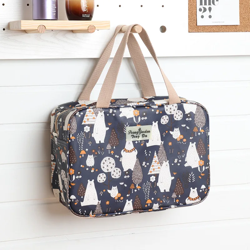 Bolsas de viaje para maquillaje para hombre y mujer, estuches para cosméticos, almacenamiento portátil, organizador de viaje, bolsas de aseo