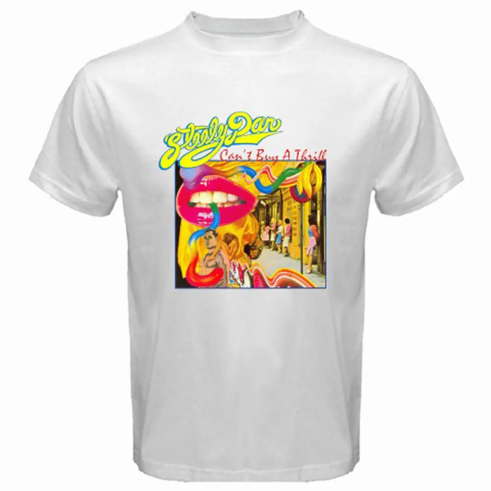 Новая мужская белая футболка Steely Dan Buy A Thrill размер S M L XL 2XL 3XL с коротким рукавом и