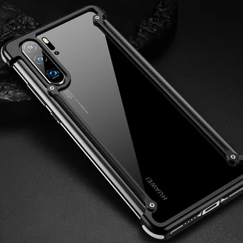 

Original Oatsbasf Aluminum Metal Bumper Case For Huawei Nova 5/ Pro Luxury Airbag Drop Protection Hard Case For Huawei Nova5 Pro
