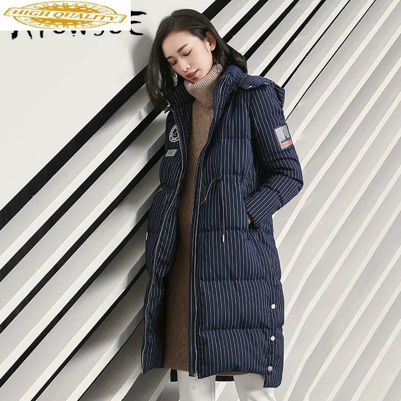 

90% White Duck Down Jacket Women Clothes 2019 Winter Coat Women Hooded Korean Puffer Jacket Women Warm Parka VIM17D5051 YY1993