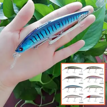 

Noeby 4pcs 11cm 36g sinking sea bass Shore trolling hard lures fishing feeder shad Minnow lure fishing bait wobblers of minnow