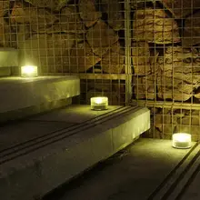 4 шт., водонепроницаемый светодиодный светильник на солнечной батарее, светильник для газона, полупрозрачный светильник