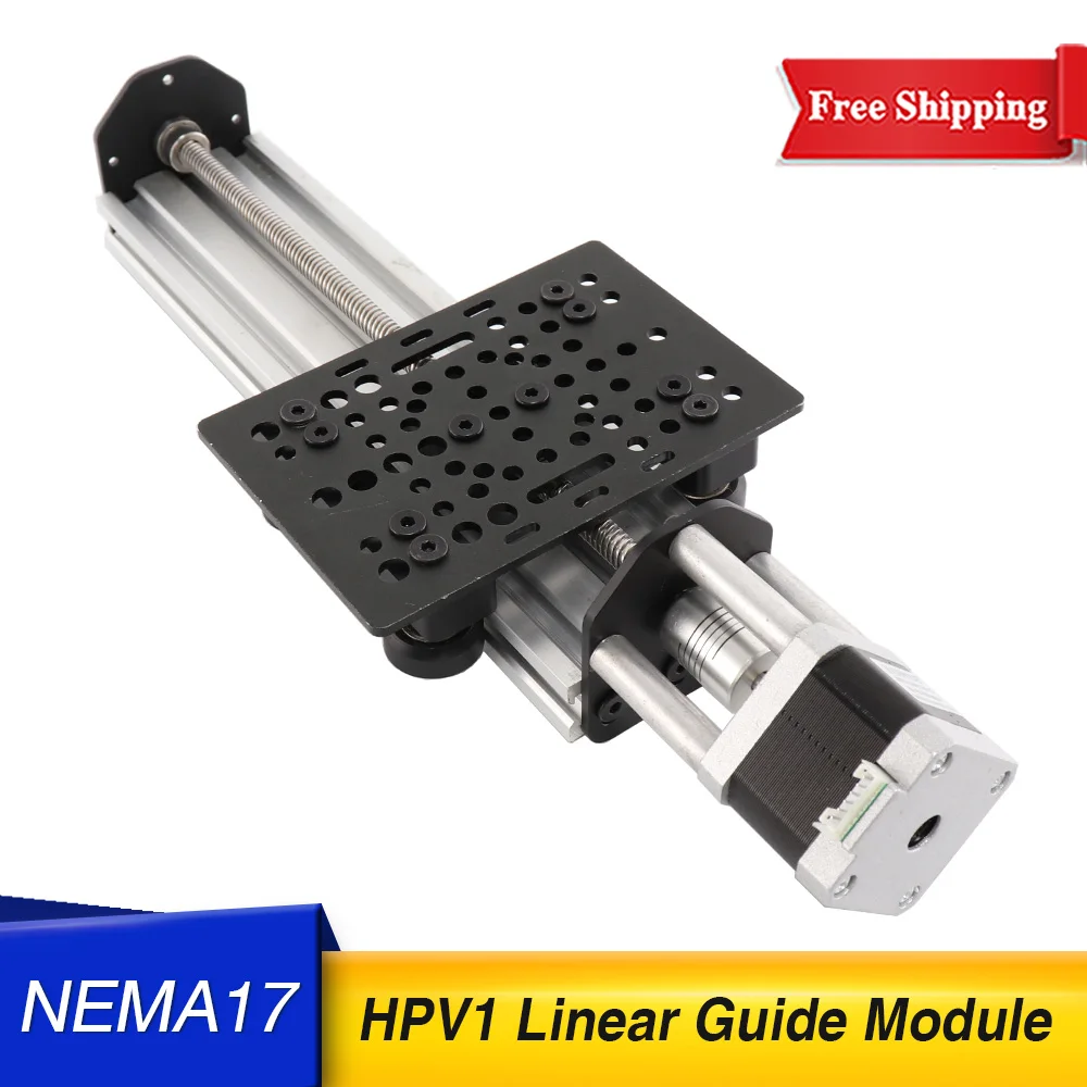 17HS4401 NEMA17 Stepper motor HPV1 V-Slot Linear model (T8*8 Lead Screw) Z-axis router kit Reprap 3D printer sapre parts |