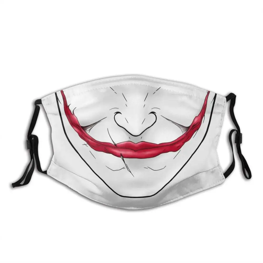 

J Fashion Masks Film Famous Smile Mask Face Red White