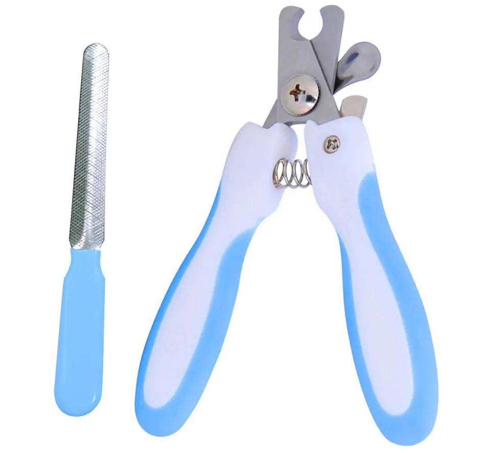 Automatic Pet Dog Comb Hair Remover Cat Brush Grooming Tool Pet Hair Shedding Trimmer Combs Removal Brush With Free Manicure Set-100