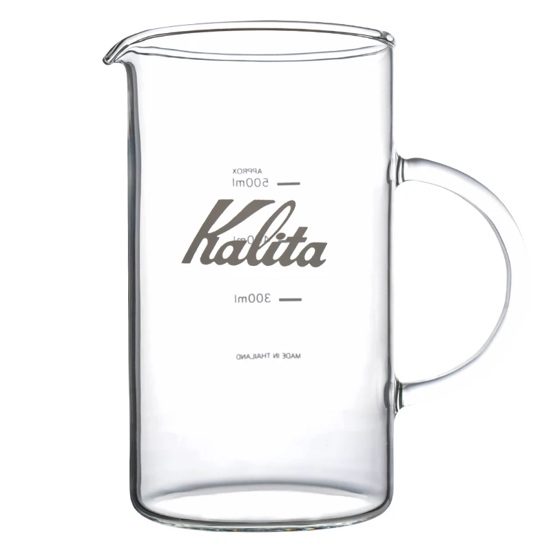Кувшин Kalita для серверов чайник кофеварки без крышки Термостойкое стекло кружка