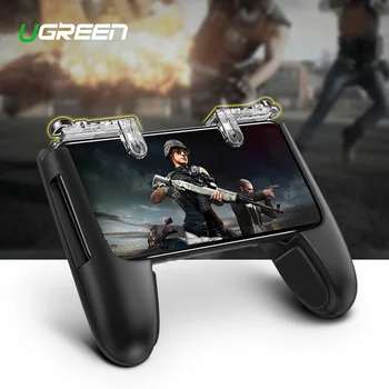 

Ugreen Mobile Game Controller Gamepad Trigger Aim Button L1R1 Shooter Joystick For IPhone Android Phone Game Pad Accesorios