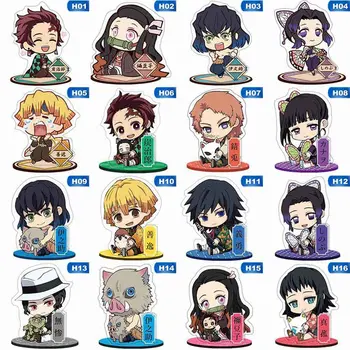 

Anime Demon Slayer Kimetsu No Yaiba Q Posket Kamado Tanjirou Kamado Nezuko Agatsuma Zenitsu Name Acylic Figurine Model Stand Toy