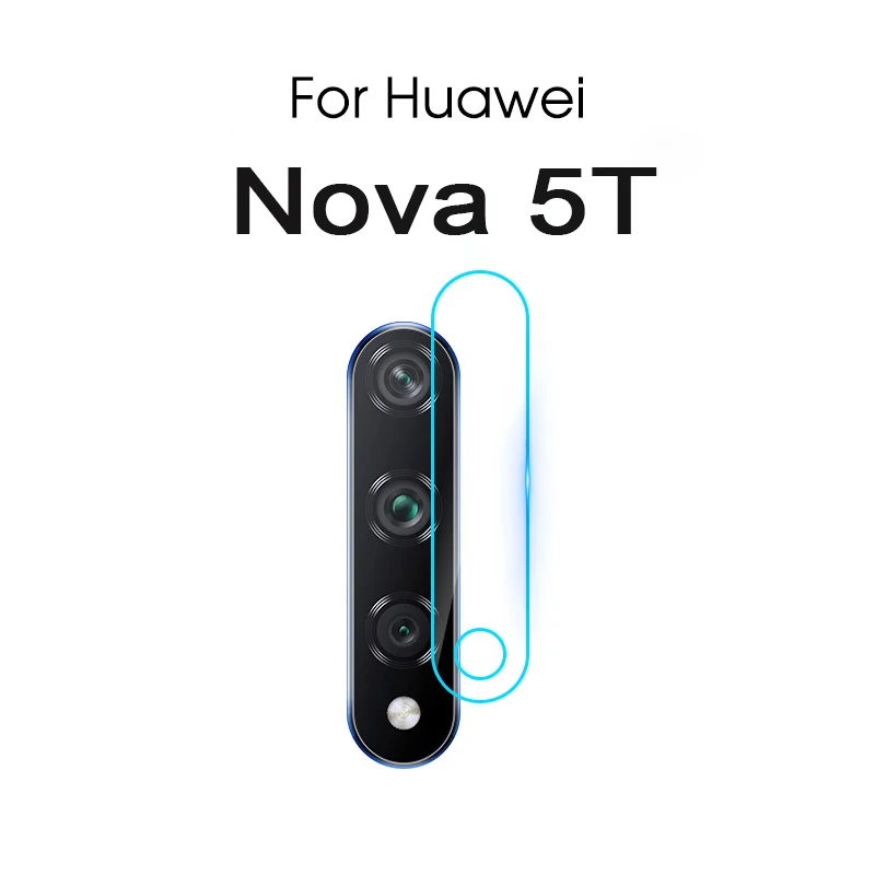 For Nova 5T Пленка для объектива камеры huawei Honor 20 Note 5T Play Note 10 9 Lite Nova 2i 3e 8X Magic 2 P Smart Plus защита для экрана объектива камеры - Цвет: For Nova 5T