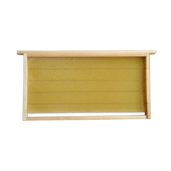 

5PCS Automatic Honey Collection Nest Frame Natural Colored Plastic Foundation Beekeeper Beehive Block Bee Box Beekeeping Tools