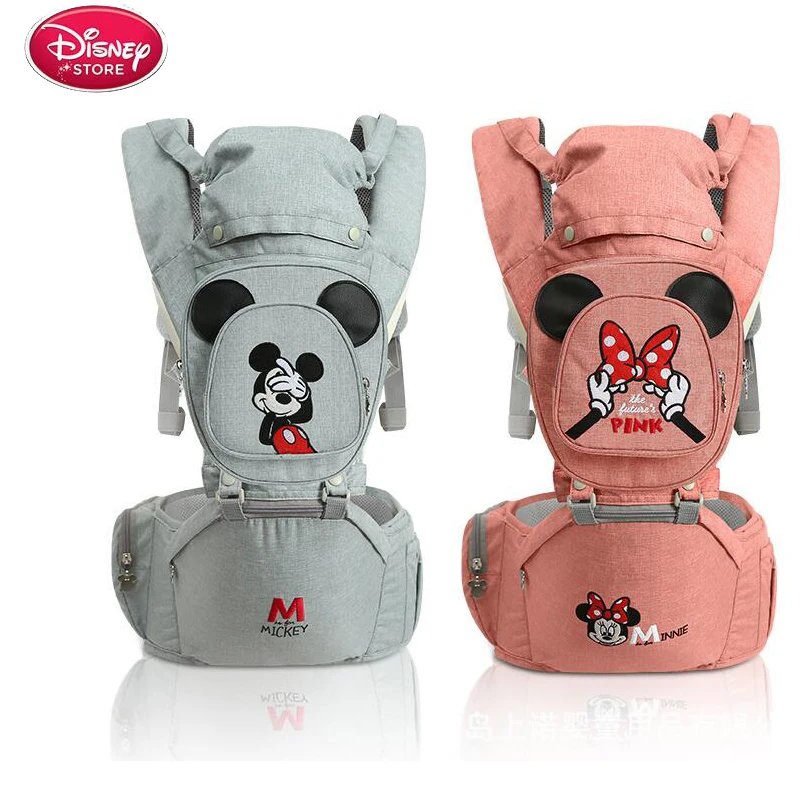 

Disney Dad Holding Baby Assistant Belt Baby Back Baby Belt Waist Stool Combination Children's Seat Detachable Front Bag