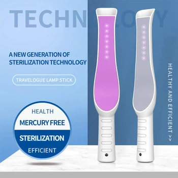 

2W USB Portable UVC Sterilization Lamp Stick Disinfection Rod Home Traveling Sterilizer UV Sanitizer Light Cold Cathode UV Lamp