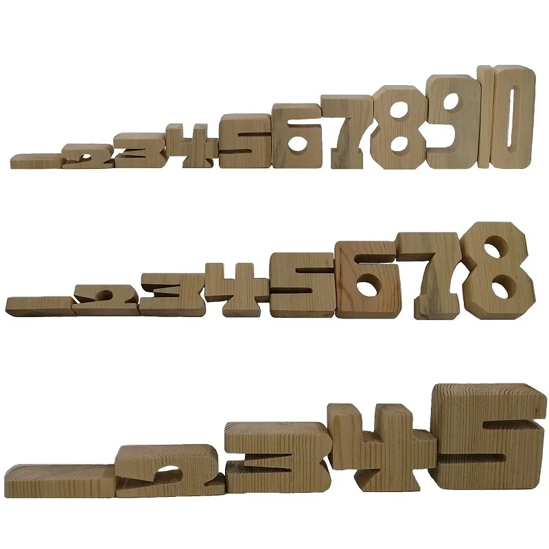 

Wooden Block Toys Mathematics Learning Add Subtract Multiplication Arithmetic Teaching Aids Montessori Educational Enlighten Toy