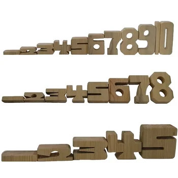 Wooden Block Toys Mathematics Learning Add Subtract Multiplication Arithmetic Teaching Aids Montessori Educational Enlighten Toy