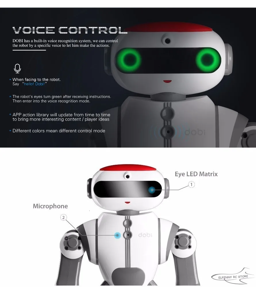 Origial WLtoys F8 Доби интеллектуальные гуманоид RC голос робота Управление RC робот с танец/Краски/Йога/рассказывать истории RC игрушки модель