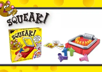 

PARTY GAME TOY funny entertainment party party game mouse stealing bite mouse clip game toy squrakl game