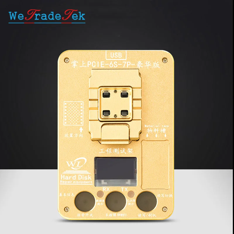 WL PCIE NAND Programmer NAND Test Fixture for iPhone X 8P 8 7P 7 6SP 6 6P SE 5 Write and Reader Hard Disk Repair Equipment - Цвет: Белый