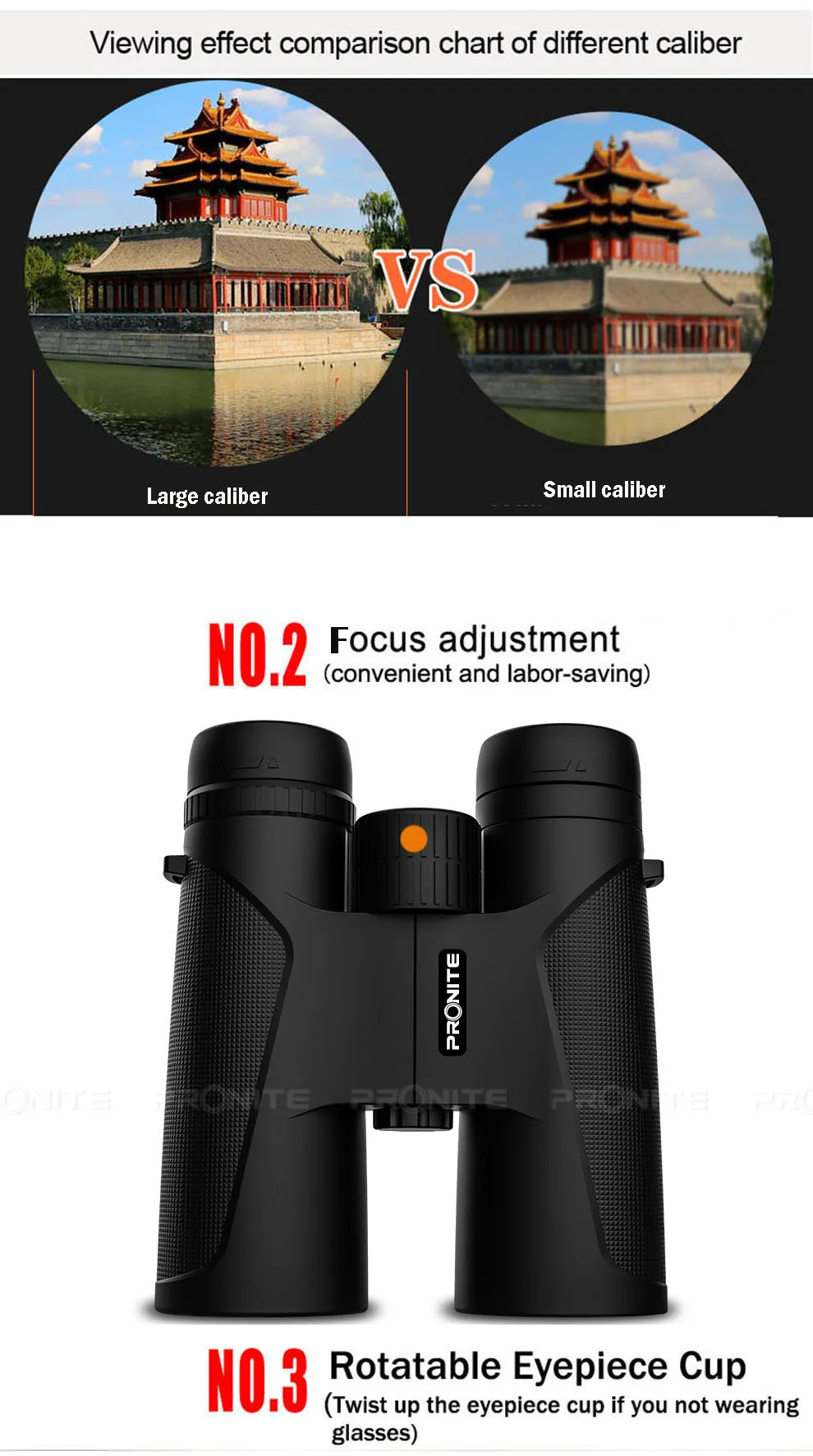 Профессиональный HD телескоп 12x42 Zoom Vision бинокль прицел BK4 Призма оптические линзы Открытый Охота наблюдение за птицами кемпинг
