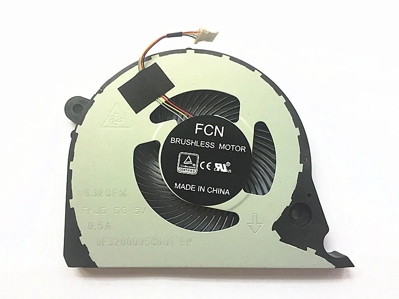 SSEA процессор GPU охлаждающий вентилятор для DELL Inspiron 7577 7588 G7-7588 вентилятор
