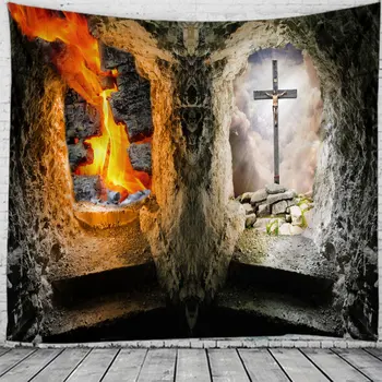 

Halloween Evil Pumpkin Print Wall Tapestry Tapestries Wall Hanging Flower Psychedelic Tapestry Wall Hanging Decor Halloween Deco