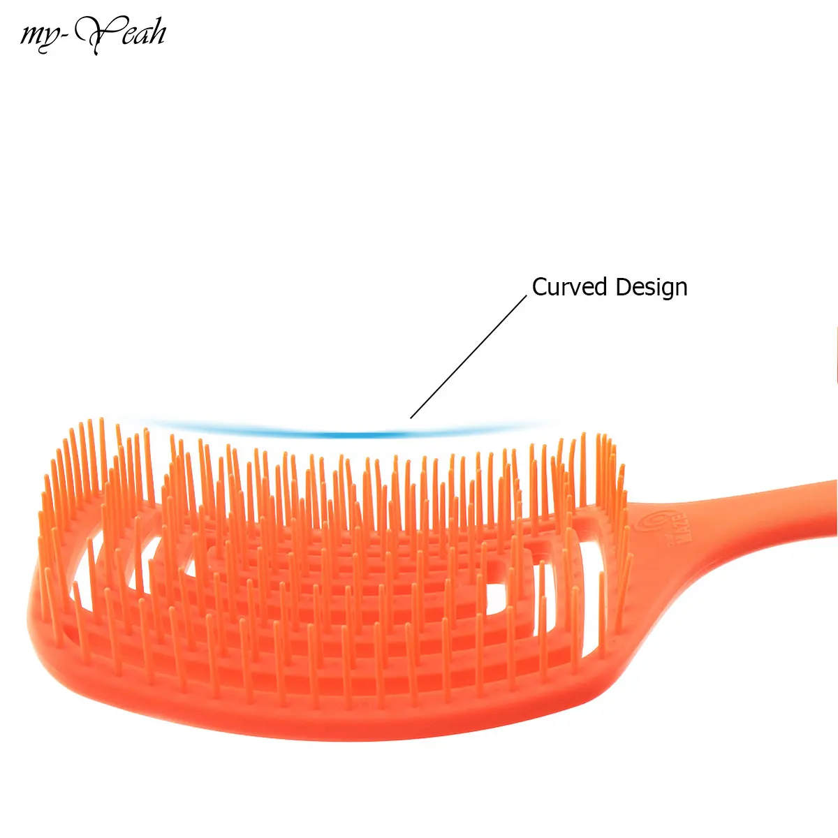 Упругие расчески для волос Антистатические расслабляющие эластичные массажные