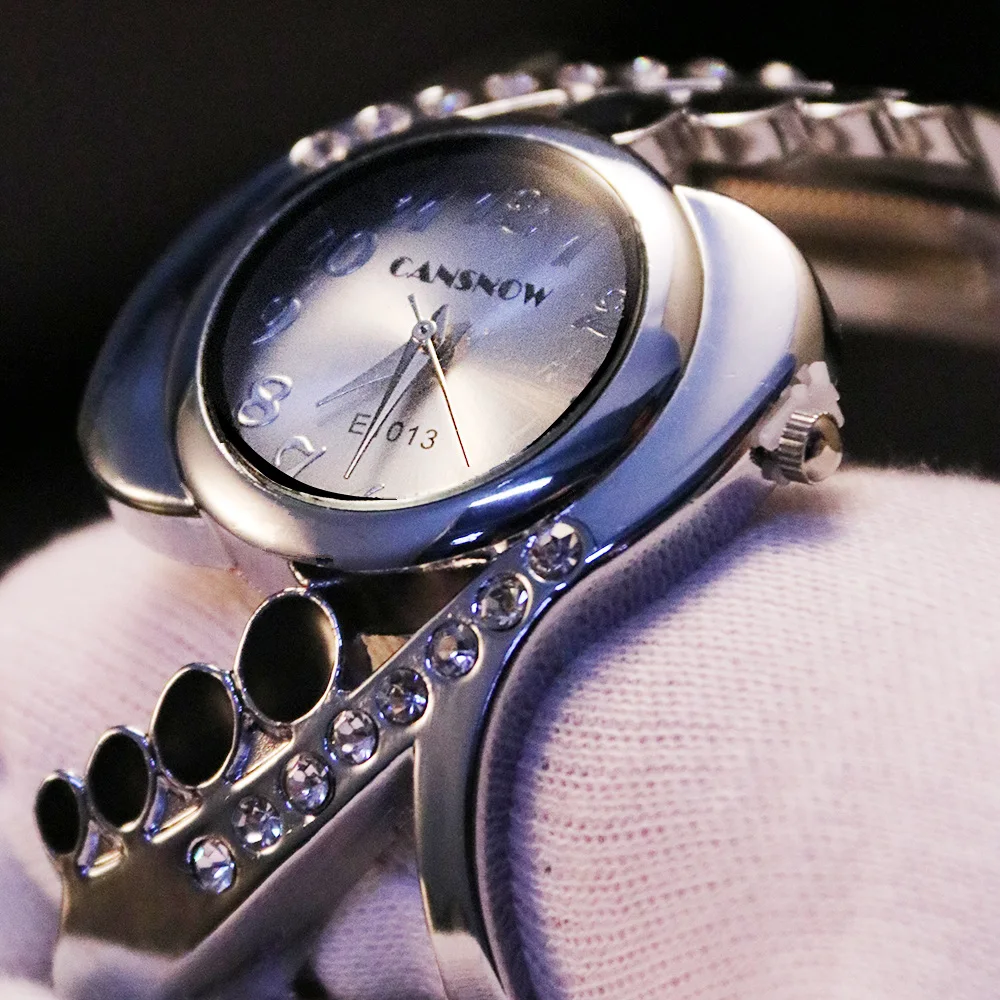 Womens Watch New Design Women Bangle Wristwatch Quartz Crystal Luxury Relojes Rhinestone Fashion Female Watches Eleagnt Mujer Watch