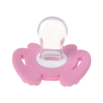 

Baby Soother Silicone Pacifier Funny Cartoon Nipple Orthodontic Infants Newborn 23GD